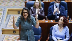 La portavoz de Más Madrid en la Asamblea de Madrid, Manuela Bergerot.