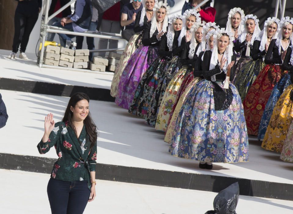 Segundo ensayo de la Gala de elección de la Bellea del Foc 2018