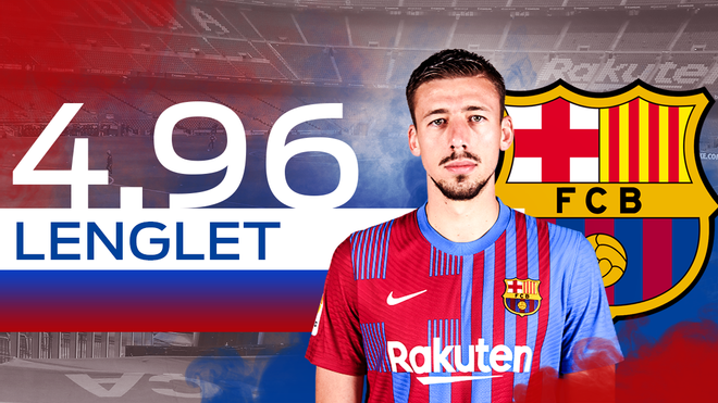 4,96. LENGLET. DISCRETO. Jugó por las lesiones de los titulares y, cuando lo hizo, no estuvo a su mejor nivel. Cumplió el expediente y, puntualmente, se mostró falto de ritmo competitivo. Fue una pieza necesaria para el funcionamiento del equipo, tanto para Koeman como para Xavi.