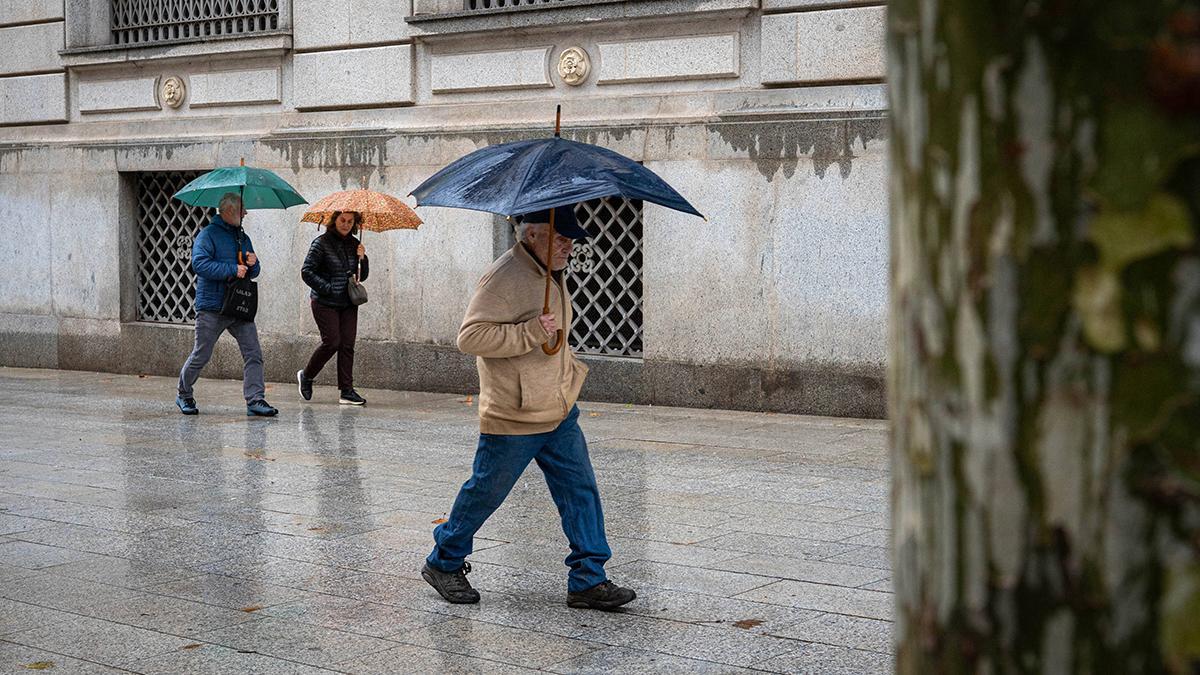 Lluvia en Barcelona