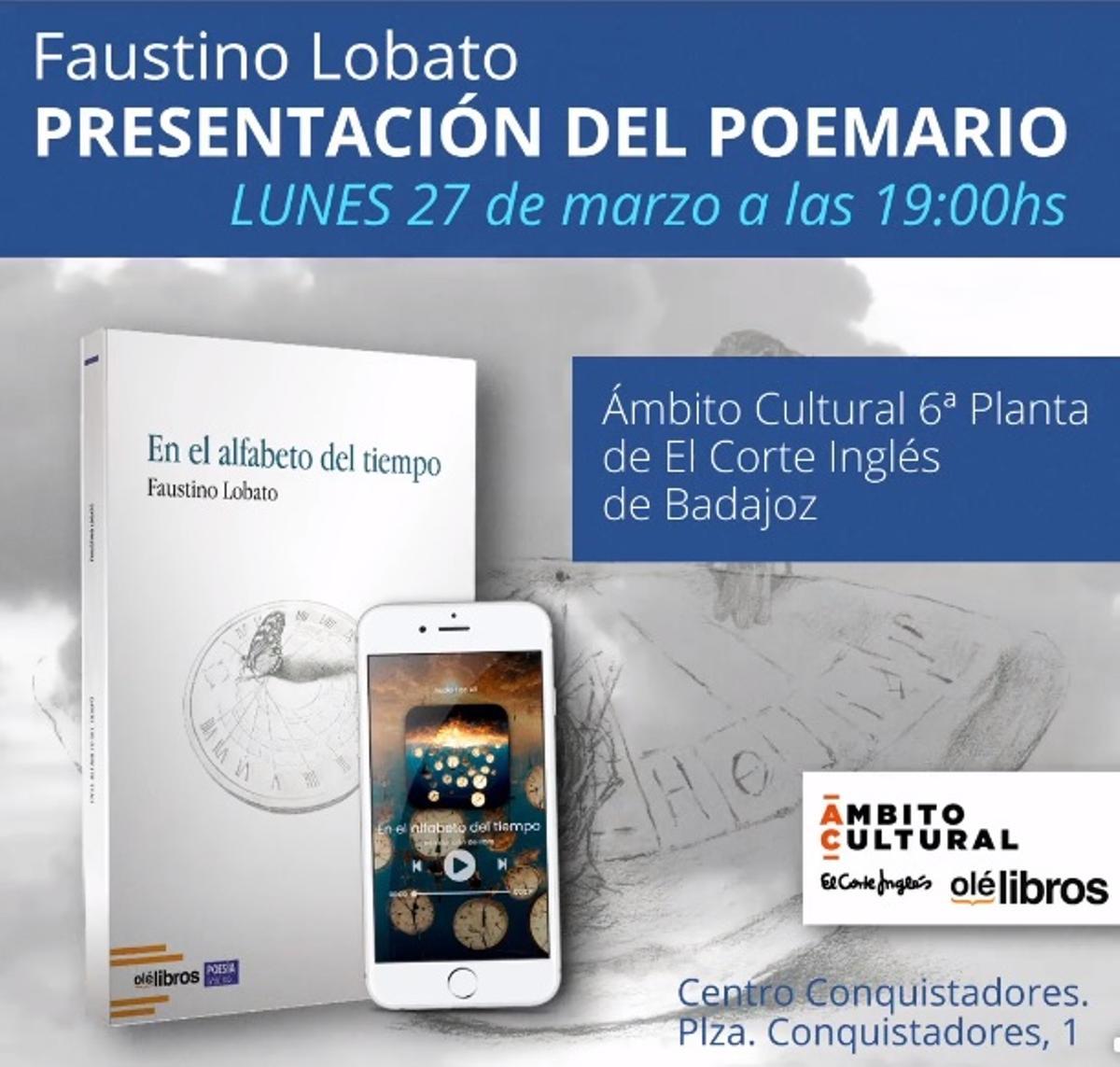 Cartel de presentación del acto