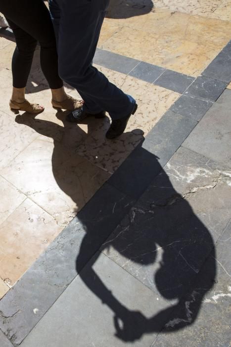 Tango en la plaza de Trascorrales