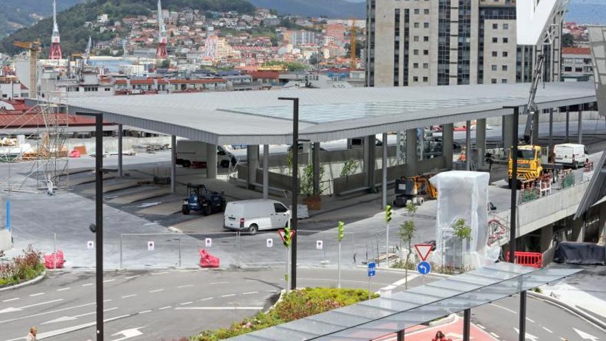 Parte superior de la nueva estación de autobuses, en Vialia. |   // M.G.B.