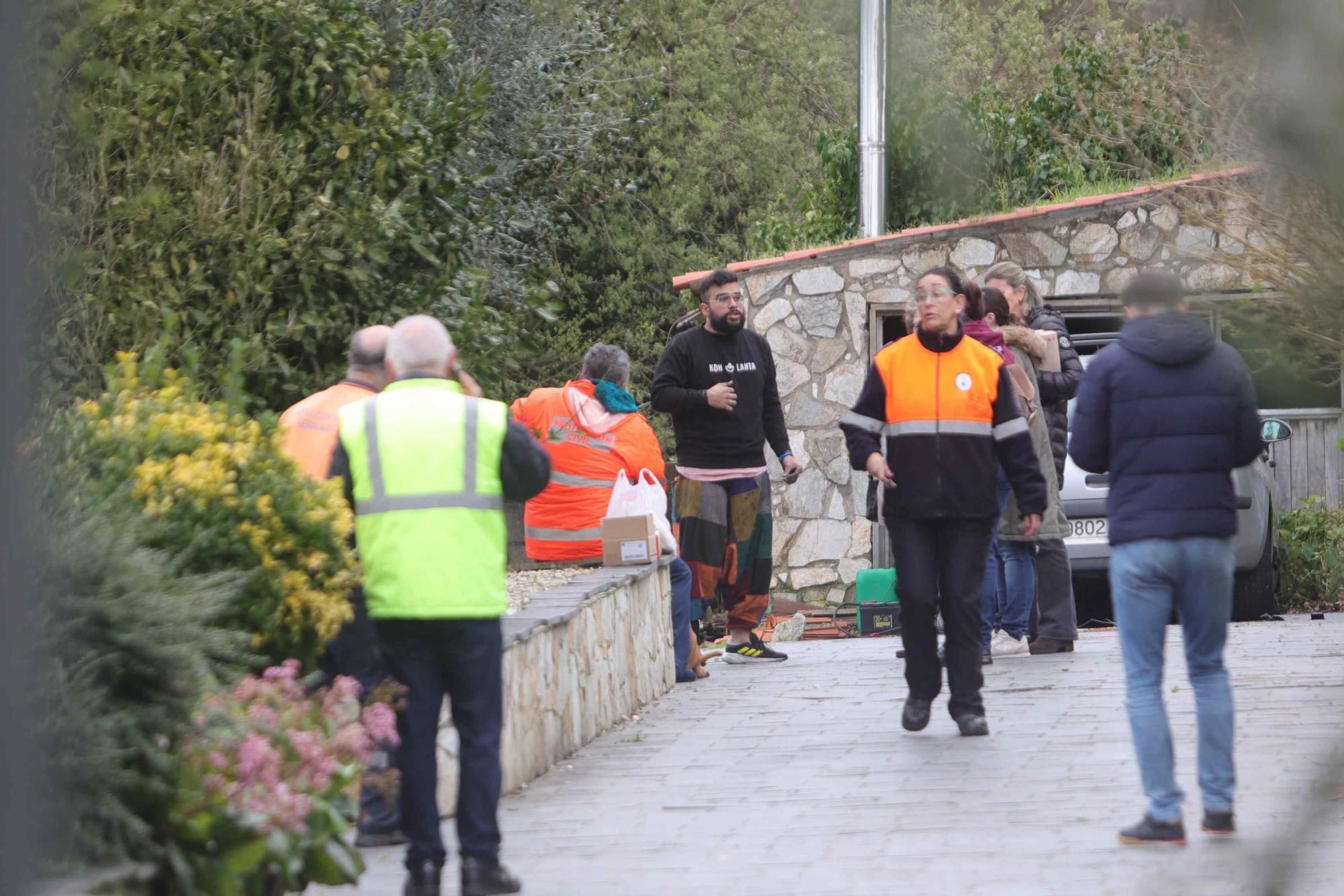 Una mujer fallece en el incendio de una vivienda en Bergondo