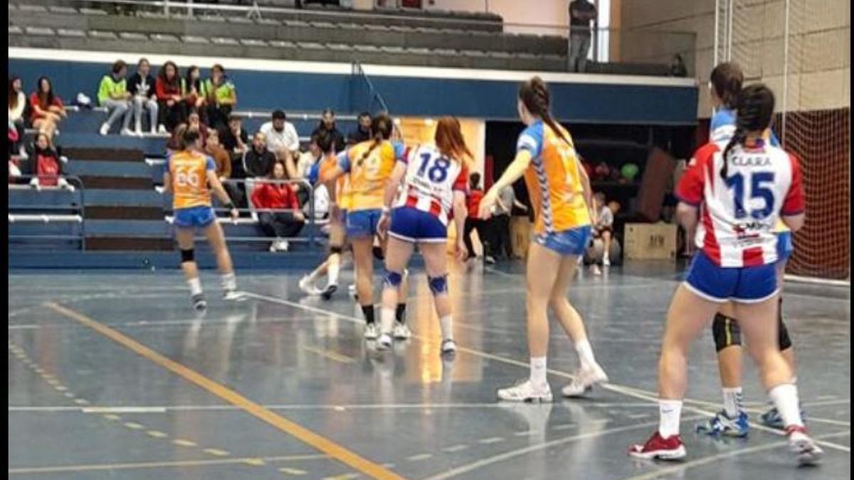 Nueva victoria del Grupo USA Handbol Mislata UPV en su visita a Sant Joan D'Espi.