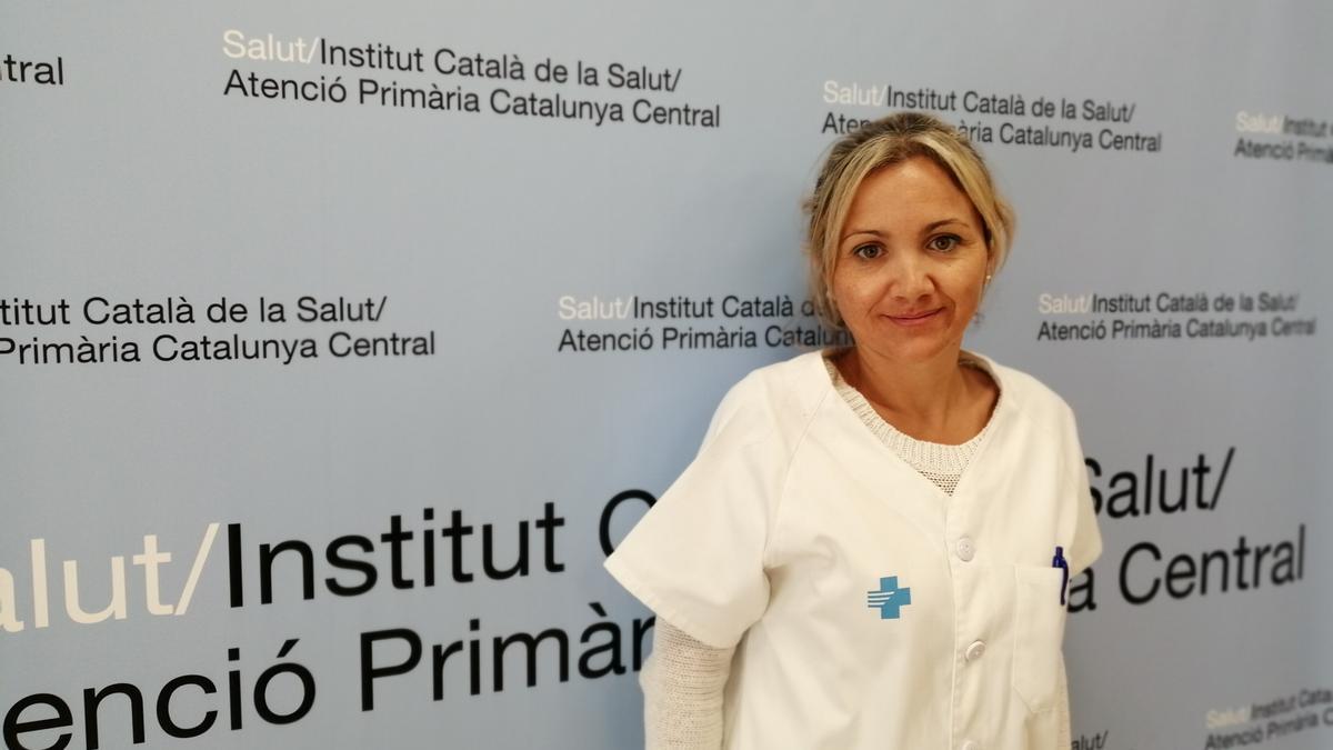 La  doctora en infermeria Glòria Saüch Valmeña