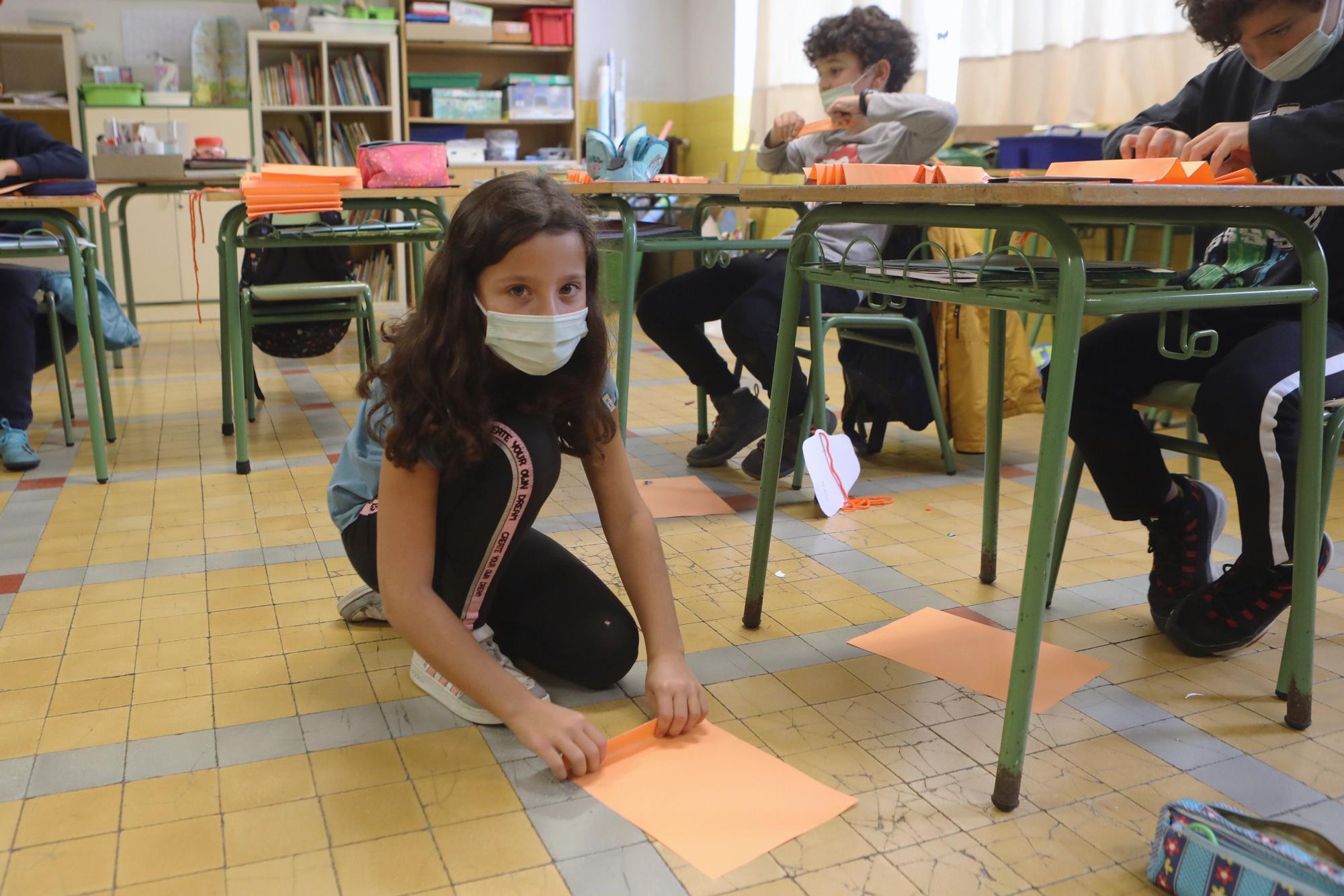 Apertura de los colegios de Oviedo para vivir un puente de miedo