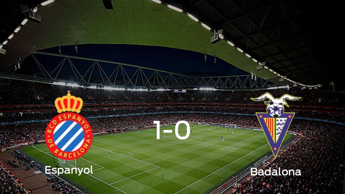 El Espanyol B se impone por 1-0 al Badalona