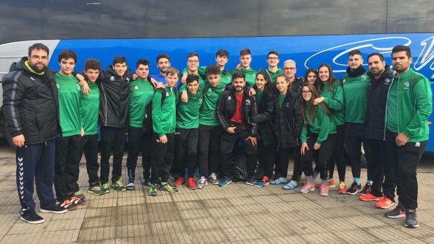 Once cordobeses suman medallas en el Nacional de Galicia