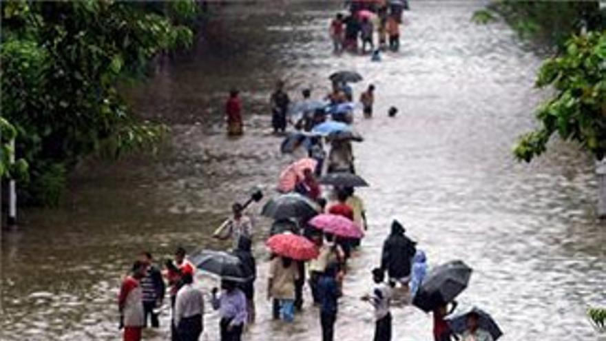 130 muertos por las lluvias monzónicas en la India