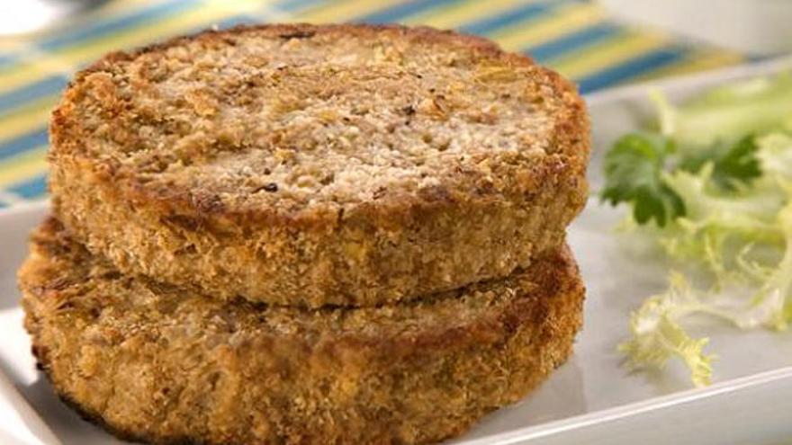 Recetas vegetarianas: Hamburguesas de avena.