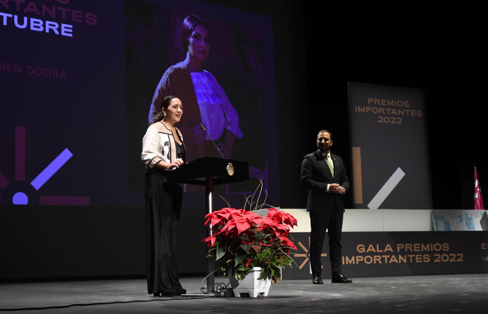 Gala de entrega de los Premios Importantes 2022 en Lorca