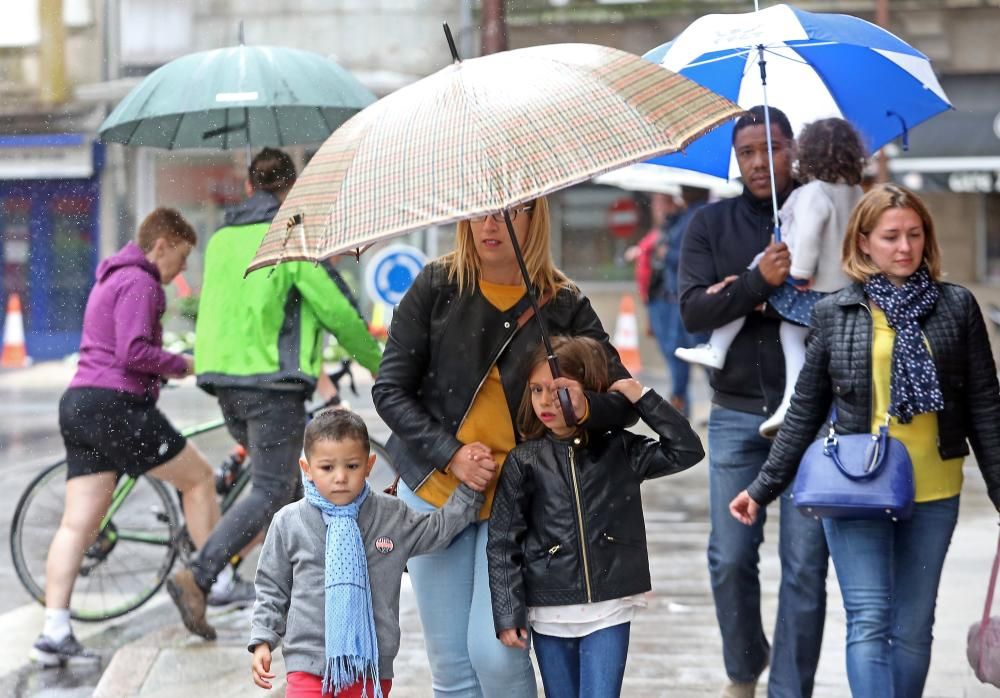 Las lluvias seguirán siendo frecuentes el domingo del último fin de semana de mayo