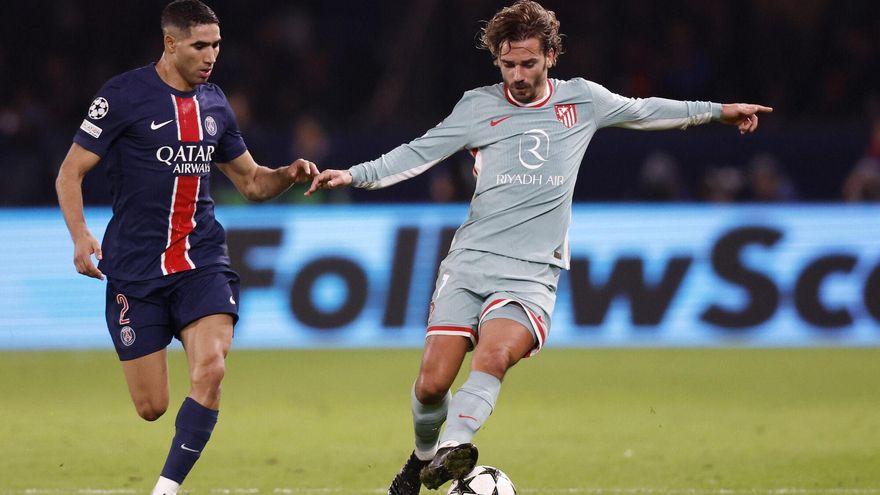 Atlético de Madrid y PSG se vuelven a encontrar en la primera jornada de la fase de grupos del Mundial de Clubes.