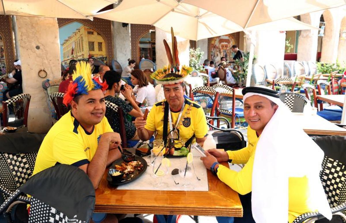 Fans de Ecuador
