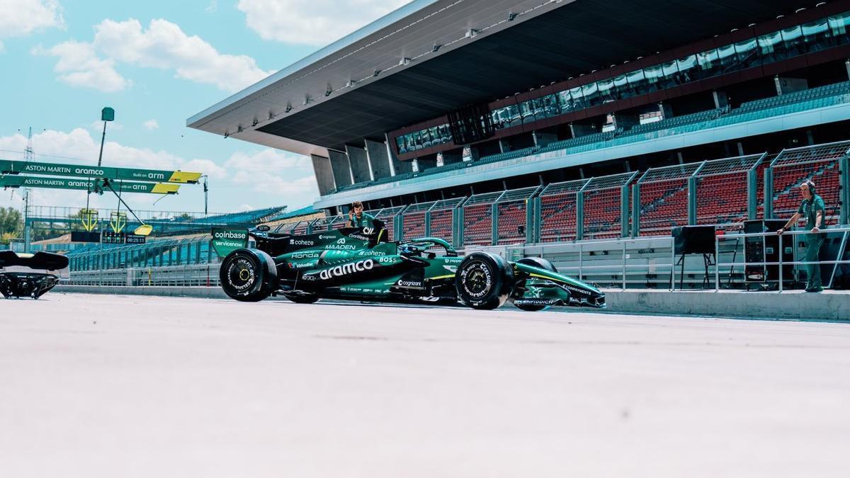 Jak Crawford rodando en Hungaroring