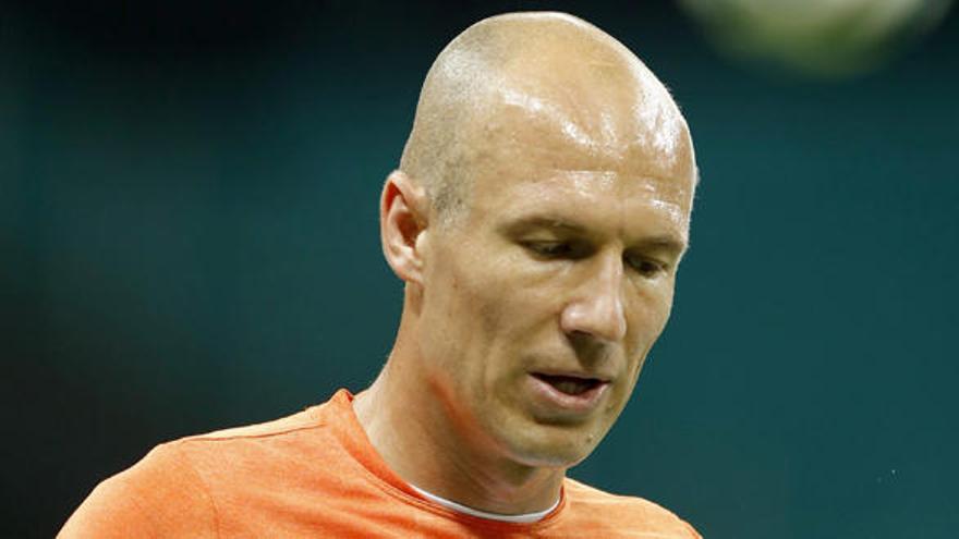 El jugador holandés Arjen Robben.