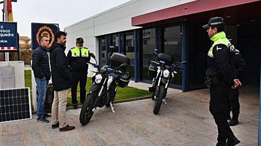 Els nous vehicles de la flota de la Policia Local.