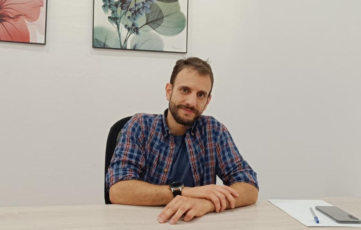 El psicólogo Javier Castañeda Tramunt en consulta