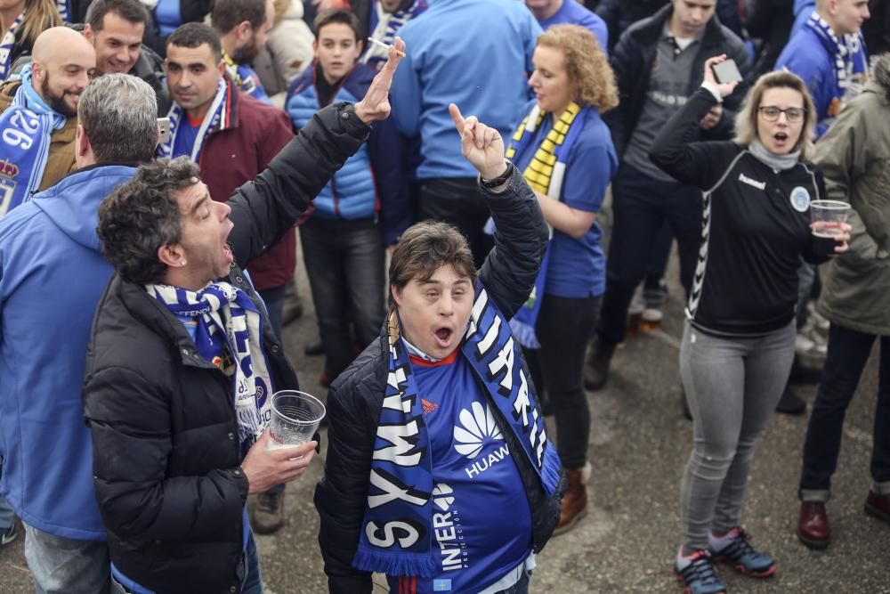 Fiesta de la APARO en el Carlos Tartiere