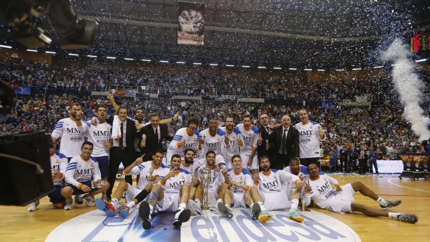 Foto del campeón de la Copa del Rey de Málaga, el Real Madrid.