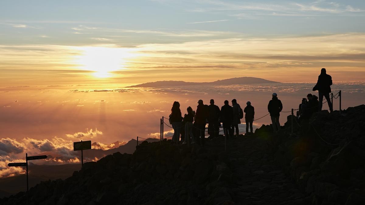 Los mejores atardeceres desde el Teide.