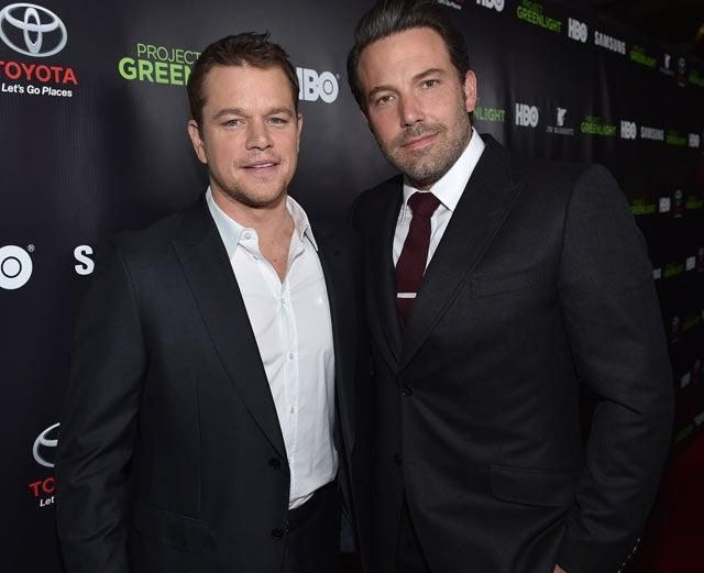 Matt Damon y Ben Affleck se han vuelto a reunir para presentar una evento de la HBO