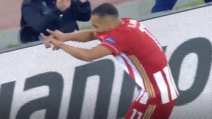 Recorte perfecto y golazo de Youssef El-Arabi al PSV