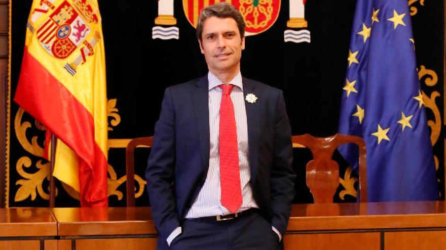 Enrique Hernández Bento, en la Subdelegación del Gobierno en Tenerife.