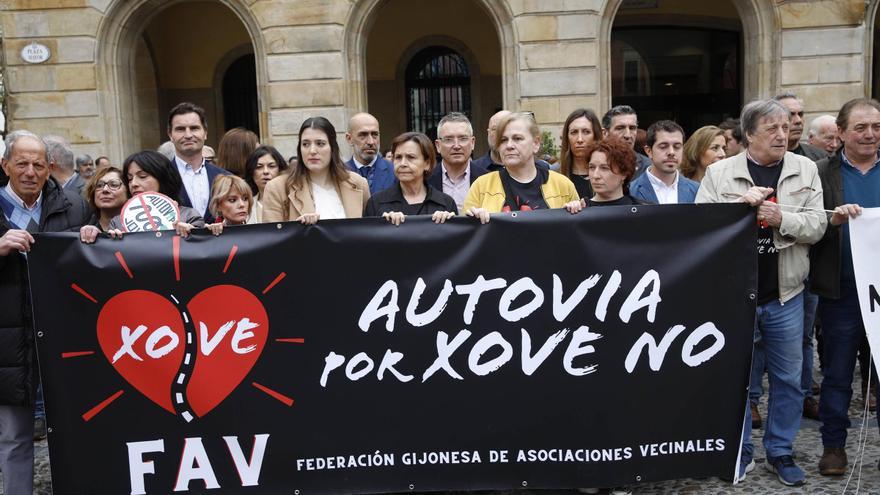 Unidad social y política en Gijón: &quot;Autovía por Jove, no&quot;