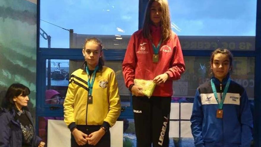 Iria Rivas venció en la categoría cadete.