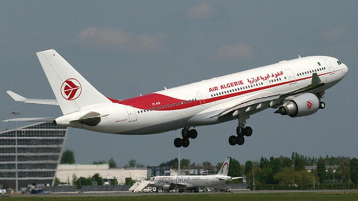 Un avión de la compañía Air Algerie.