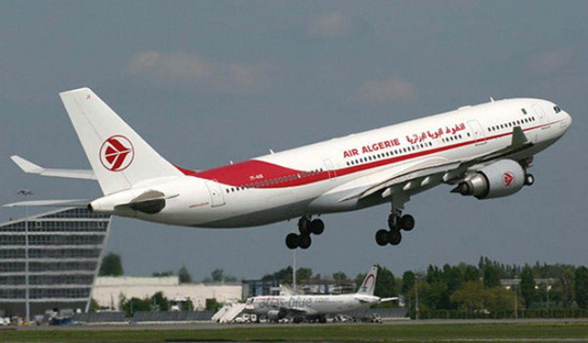 Un avió de la companyia Air Algerie.