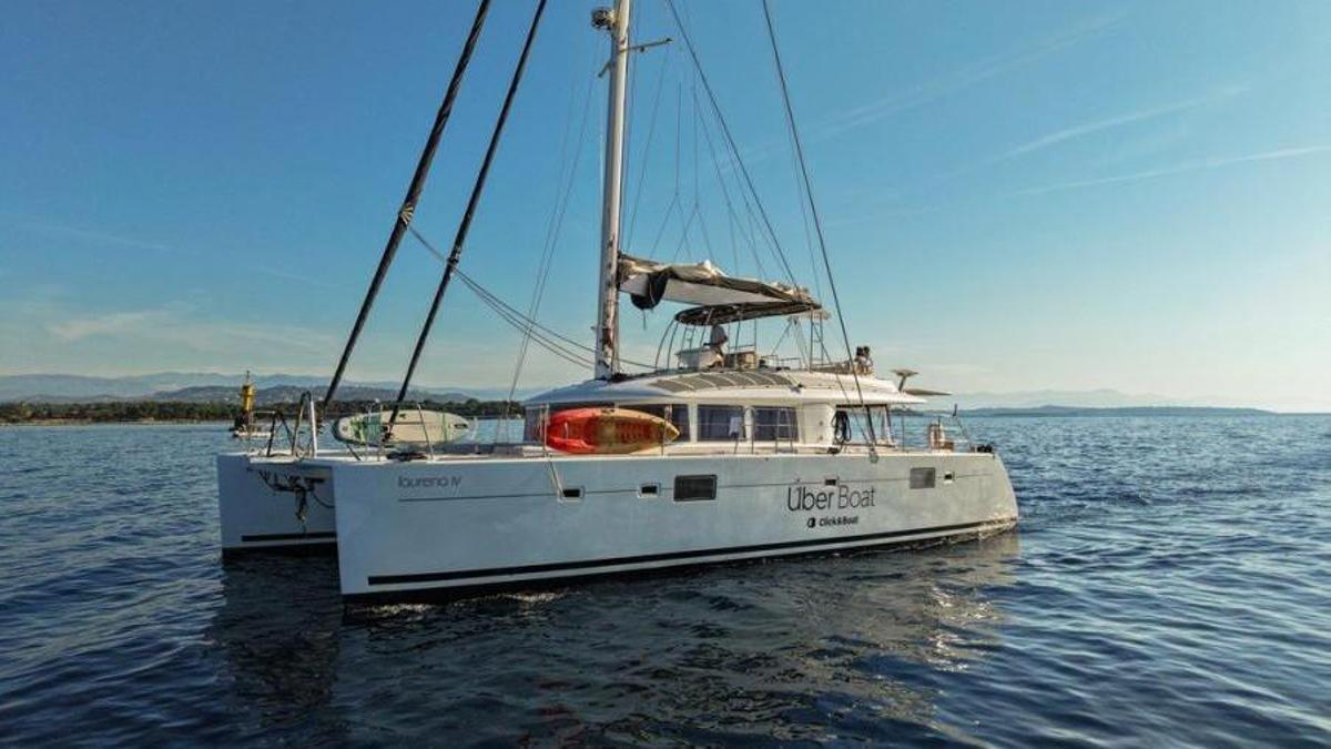 Una de las embarcaciones de Uber Boat