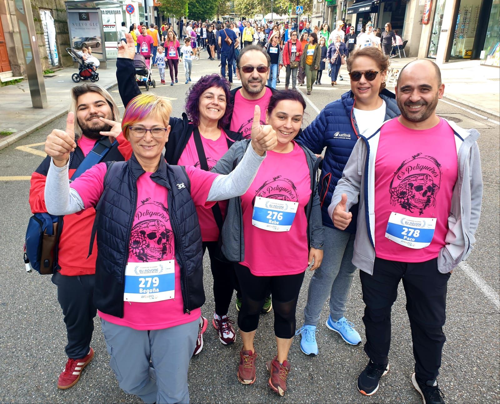 Un millar de personas a la carrera en Vigo por la Esclerosis Múltiple