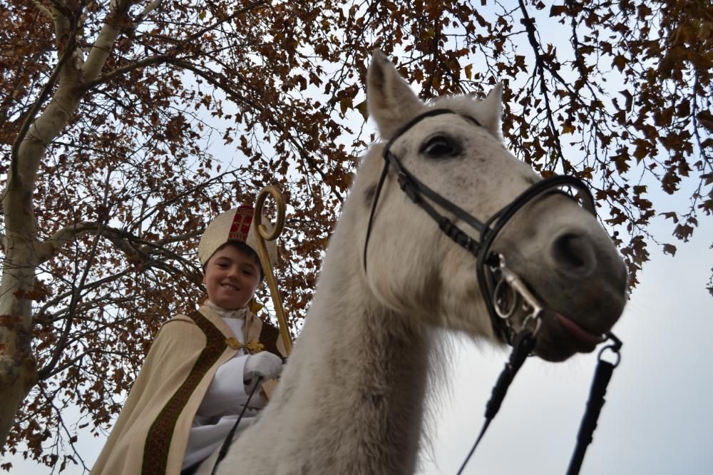 Sant Nicolau a l'escola Mowgli d'Igualada