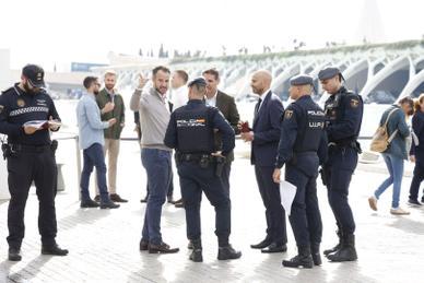 Funeral dana Valencia hoy: policía y seguridad en la ciudad de las