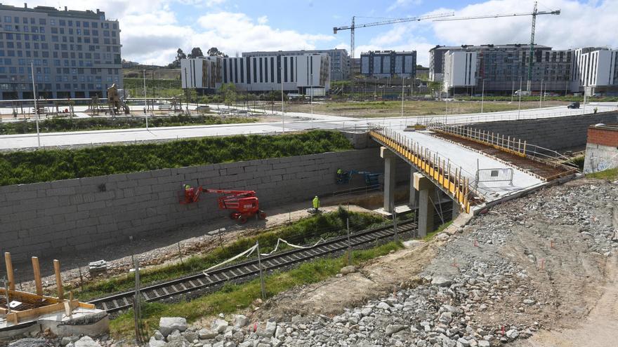 La conexión entre Matogrande y Xuxán abrirá este mes solo para peatones y bicis