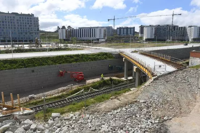 La conexión entre Matogrande y Xuxán abrirá este mes solo para peatones y bicis