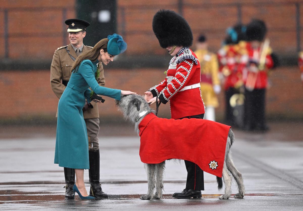 El Príncipe Guillermo y Catalina, Principes de Gales, asisten al Desfile del Día de San Patricio