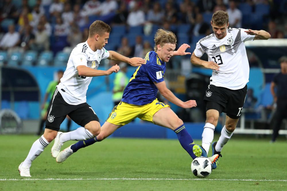 Les imatges de l''Alemanya-Suècia (2-1)