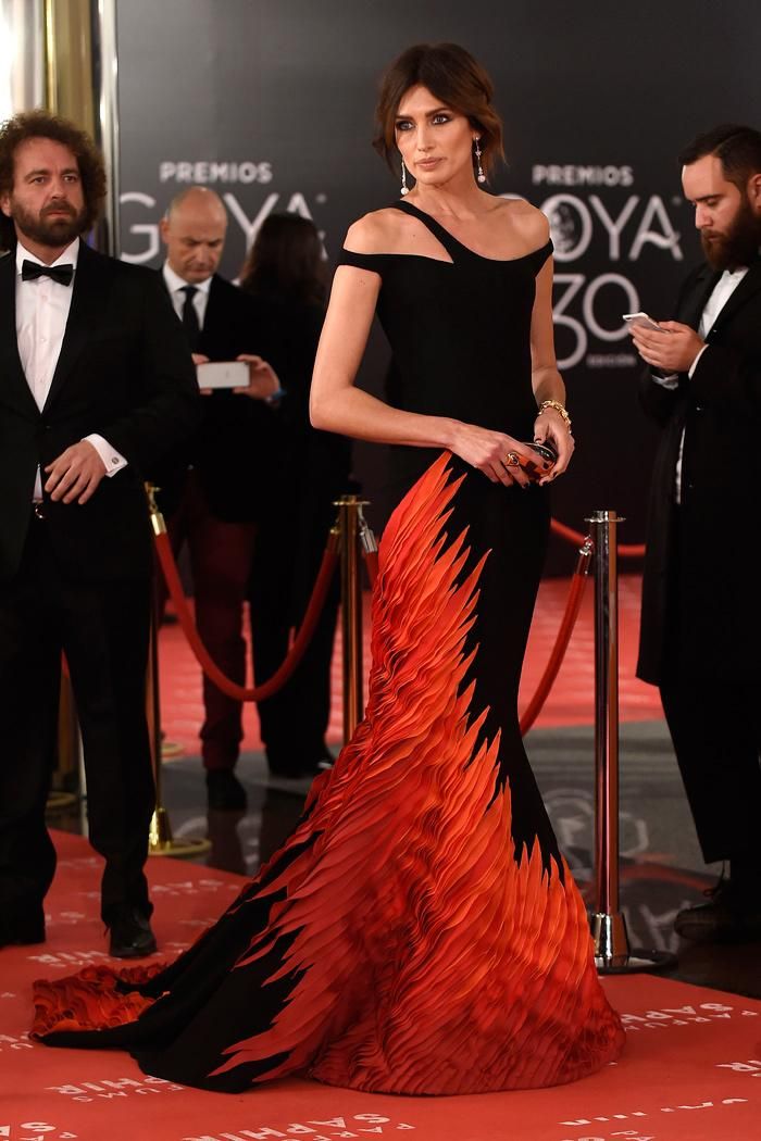 Nieves Álvarez de George Chakra en los Premios Goya 2016