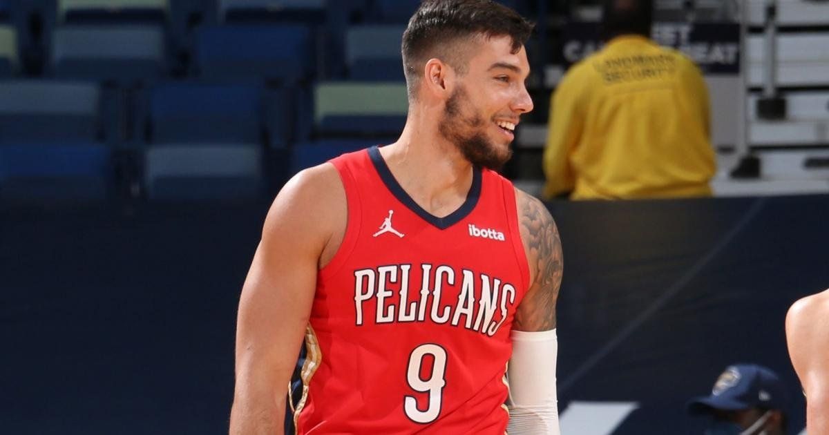 El español Willy Hernangómez, con los Pelicans.