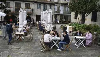 Los pontevedreses se reencuentran con el sol