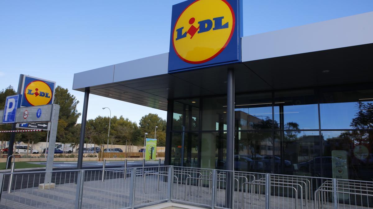 Die Lidl-Filiale in Arenal.