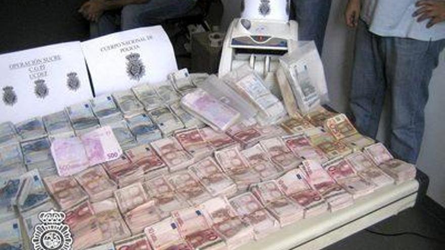 Cae una red que blanqueaba dinero del narcotráfico