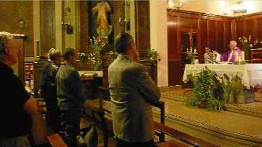 Una imatge de la missa que també es va celebrar l&#039;any 2009.