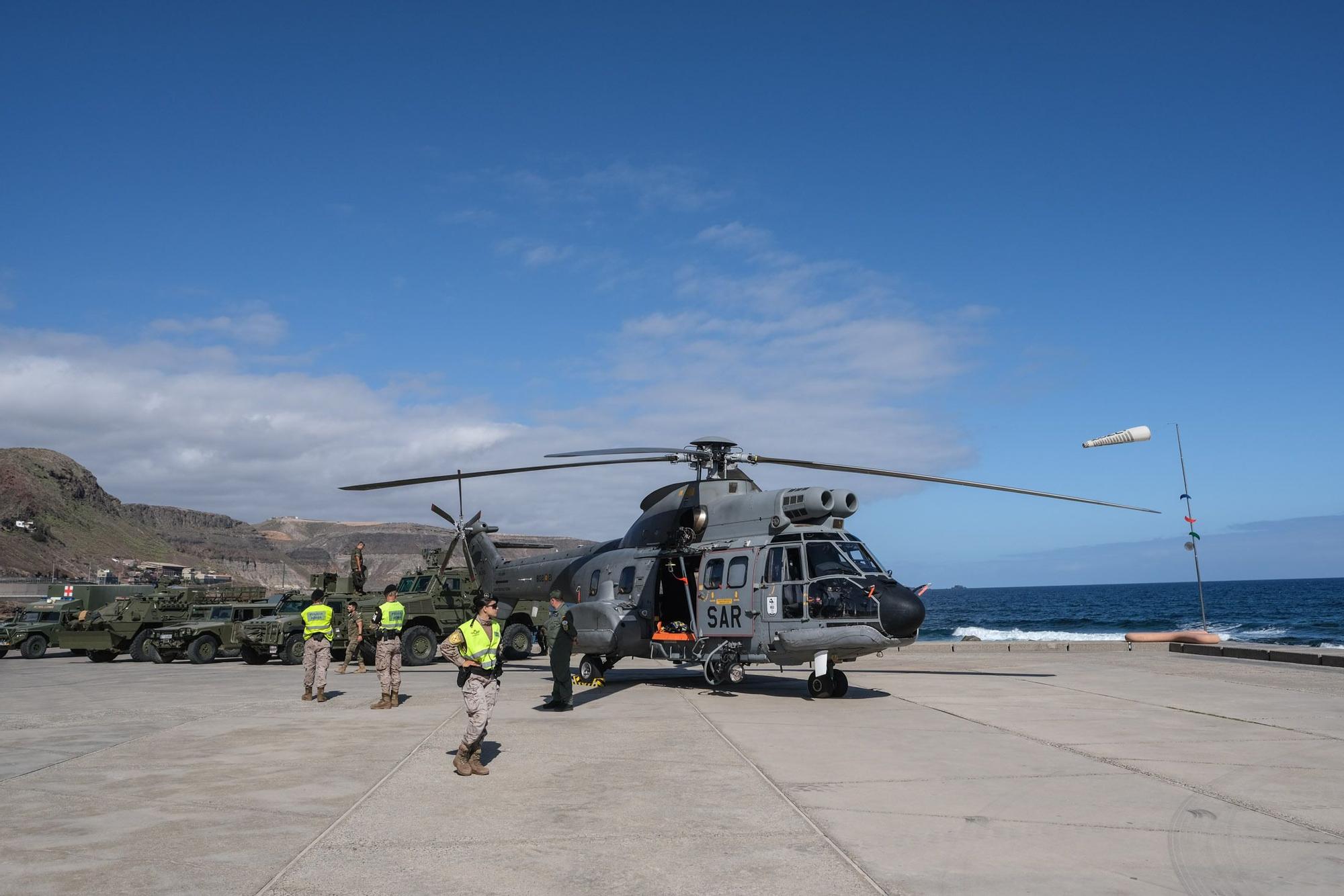 Celebración del Día de las Fuerzas Armadas en Las Palmas de Gran Canaria