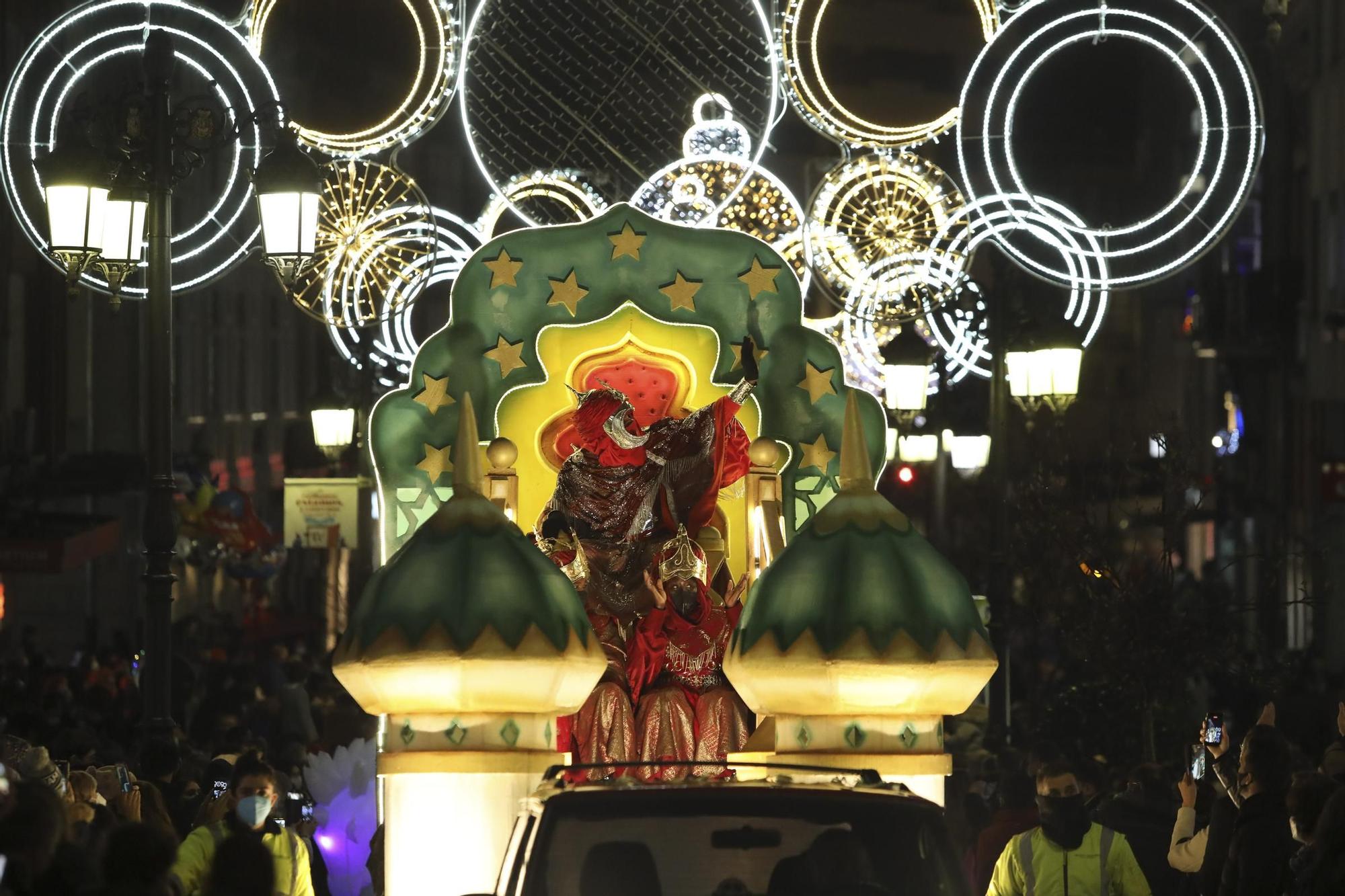 Cabalgata de Reyes Magos en Avilés