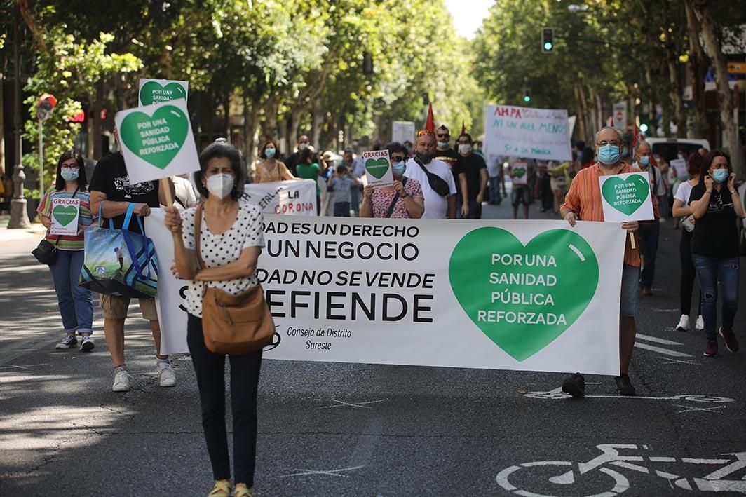 Marcha de la dignidad por la sanidad pública